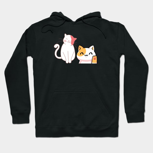 Pet owner, cat lover Hoodie by Mia